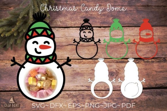 3d Snowman Christmas Candy Dome Holder: A Creative Way to Decorate