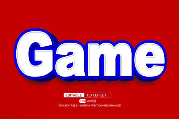 Game Editable Text Effect Vector 3d Styl: A Powerful Tool for Creative Professionals