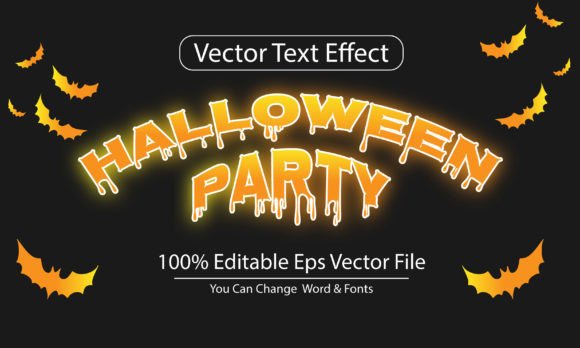 Halloween Text Effect Design: A Creative Tool for Every Designer
