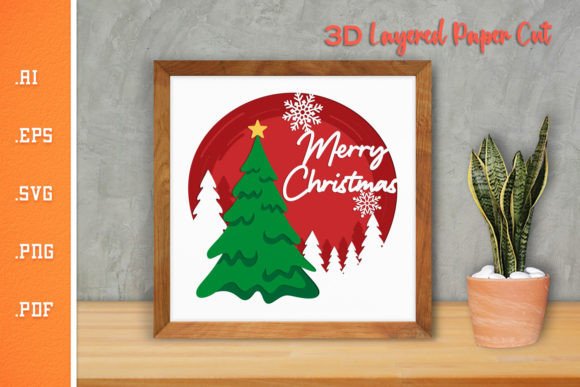 Merry Christmas Tree - 3D Paper Cut 1: A Creative Holiday Staple