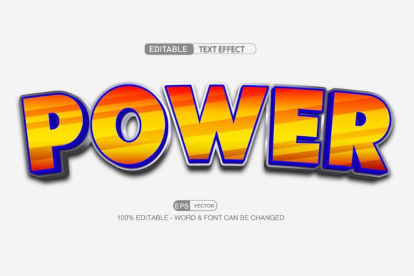 Power Editable Text Effect Vector 3d: A Versatile Tool for Creative Expression