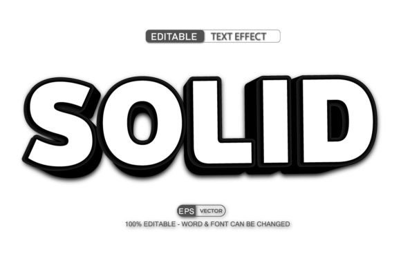 Solid Editable Text Effect Vector 3D: A Game-Changer for Digital Designers